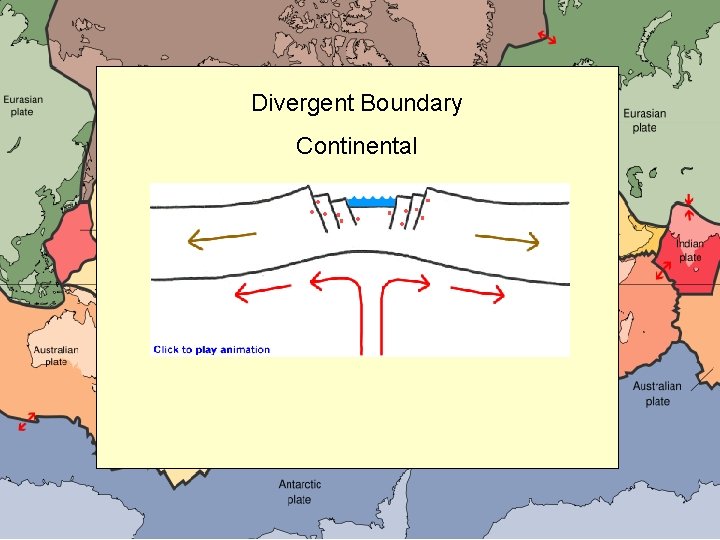 Divergent Boundary Continental 