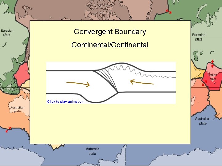 Convergent Boundary Continental/Continental 