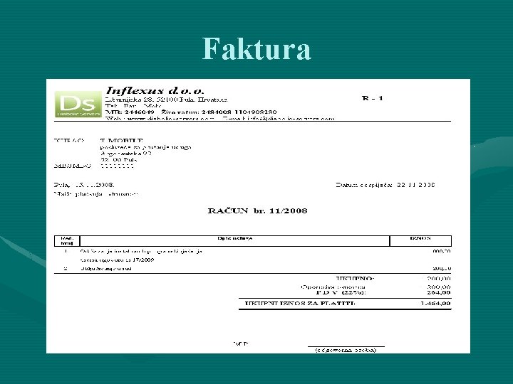 Faktura Faktura