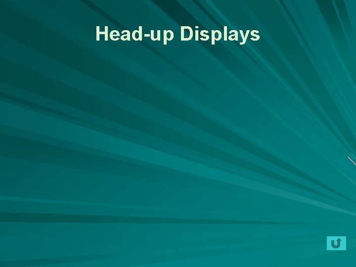 Head-up Displays 