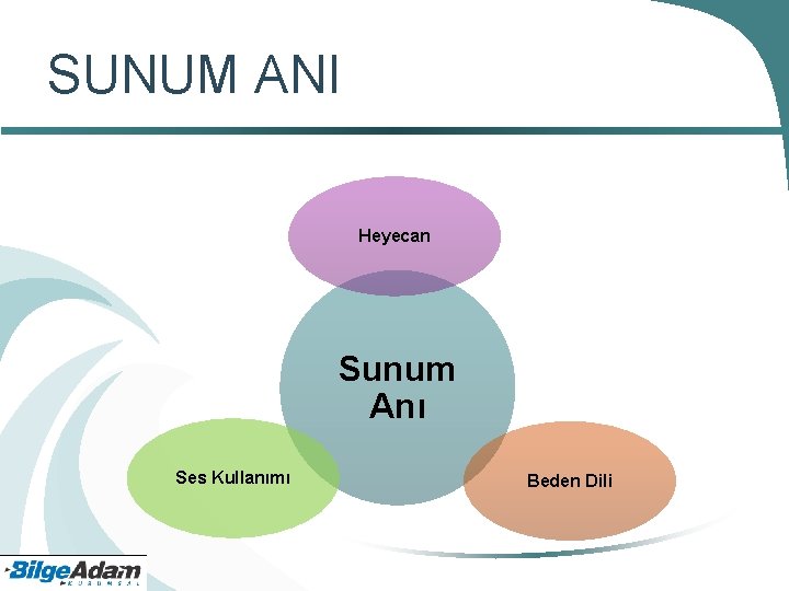 SUNUM ANI Heyecan Sunum Anı Ses Kullanımı Beden Dili 