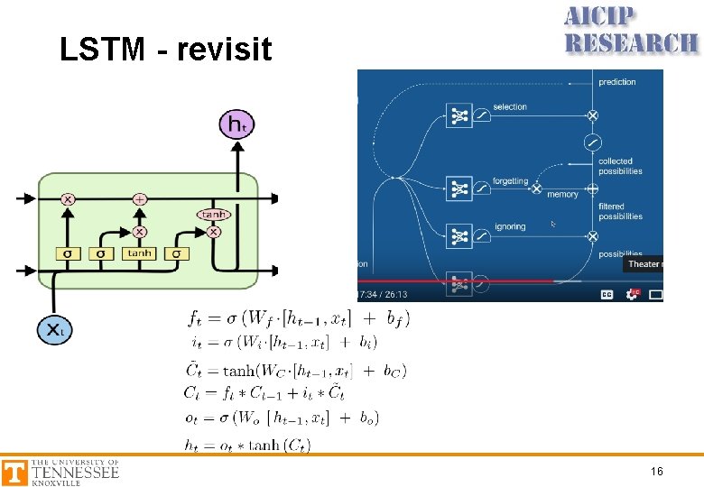 LSTM - revisit 16 