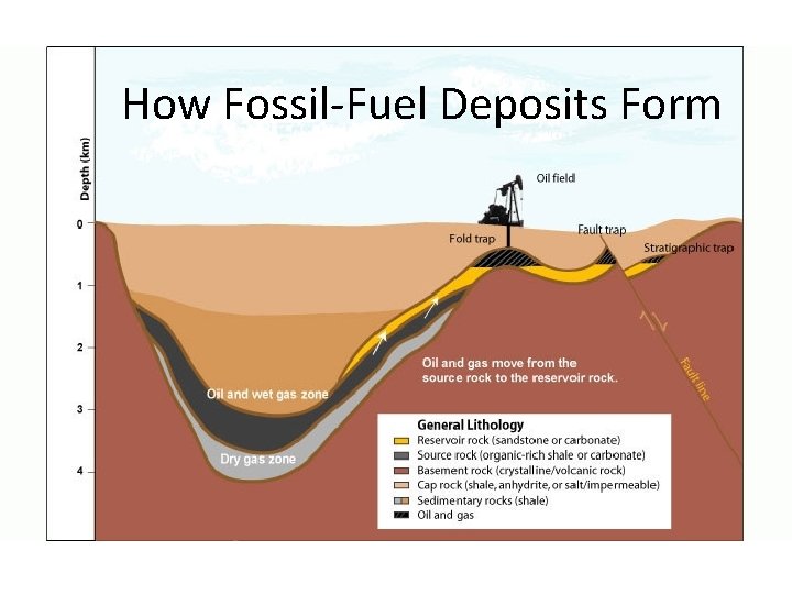 How Fossil-Fuel Deposits Form 