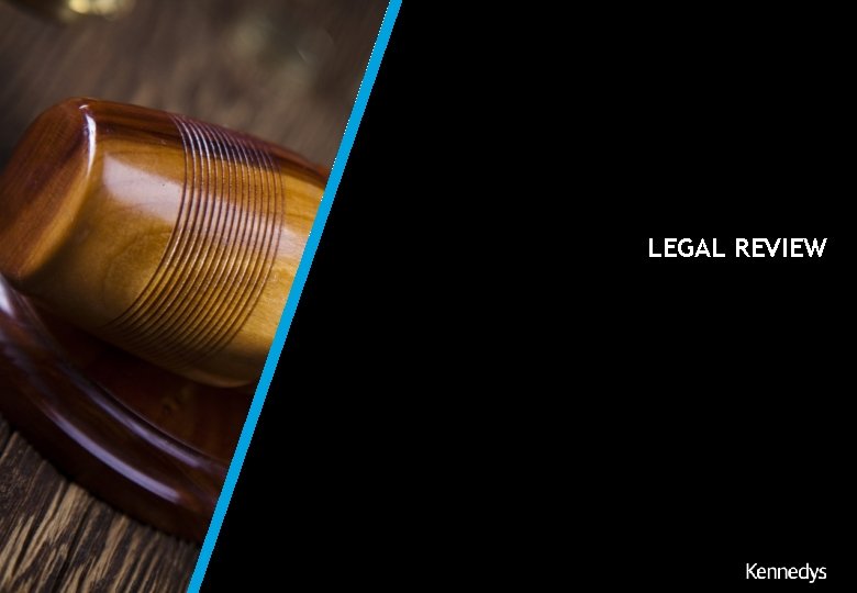 a d e r B l a c k LEGAL REVIEW 