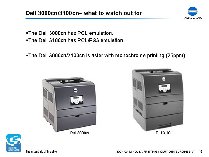 dell 3100 printer