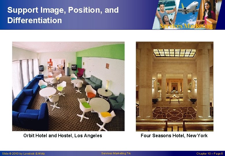 Support Image, Position, and Differentiation Orbit Hotel and Hostel, Los Angeles Slide © 2010