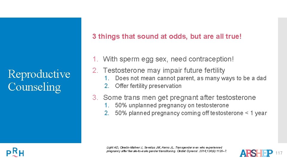 3 things that sound at odds, but are all true! 1. With sperm egg