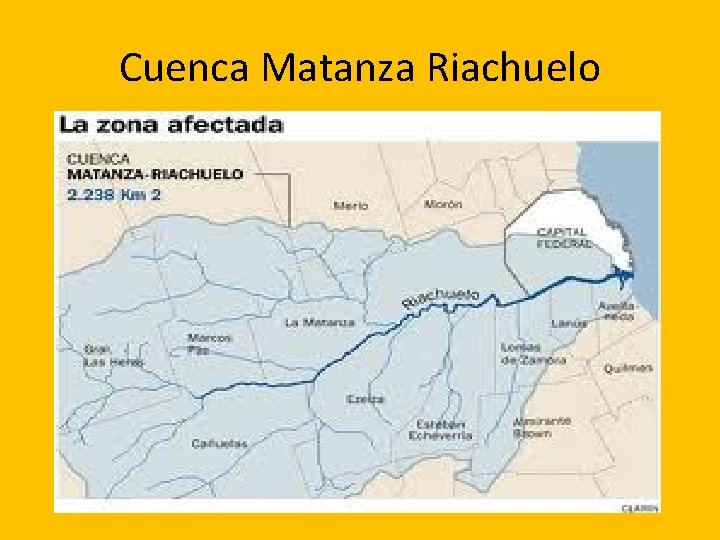 Cuenca Matanza Riachuelo 