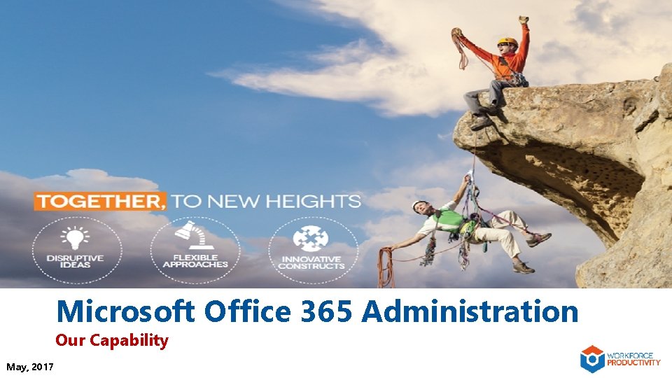 Microsoft Office 365 Administration Our Capability May, 2017 