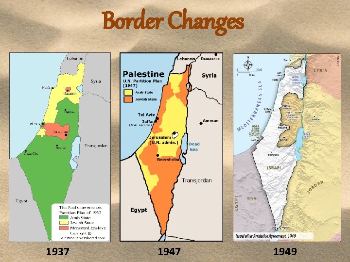 Border Changes 1937 1949 