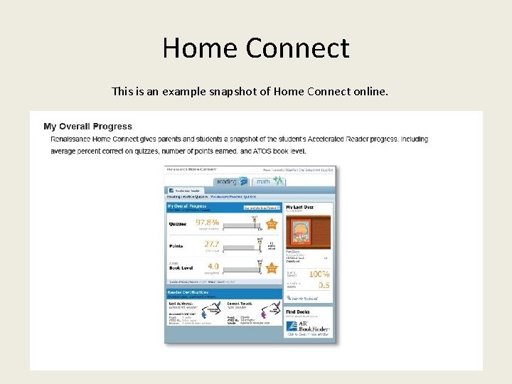Home Connect This is an example snapshot of Home Connect online. 