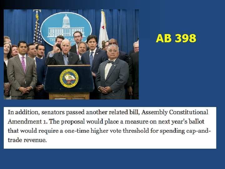 AB 398 AB 398