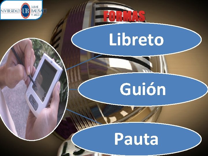 FORMAS Libreto Guión Pauta 