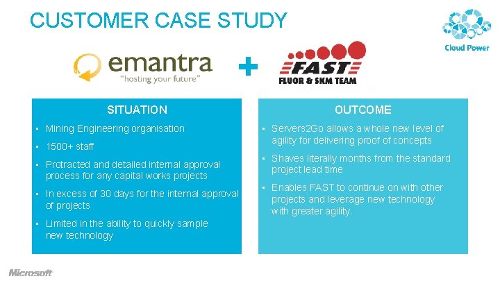 CUSTOMER CASE STUDY SITUATION • Mining Engineering organisation • 1500+ staff • Protracted and CUSTOMER CASE STUDY SITUATION • Mining Engineering organisation • 1500+ staff • Protracted and