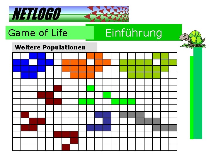 Einführung Game of Life Weitere Populationen 