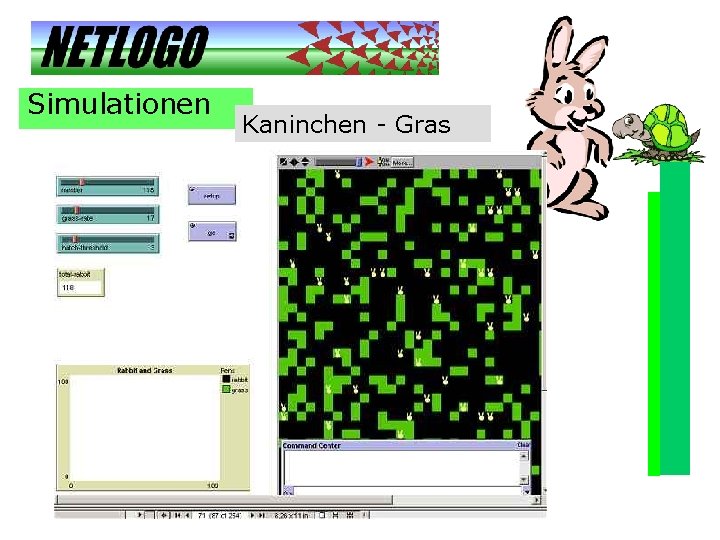 Simulationen Kaninchen - Gras 