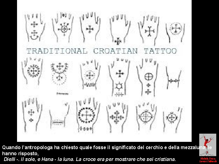 Quando l’antropologa ha chiesto quale fosse il significato del cerchio e della mezzaluna, le