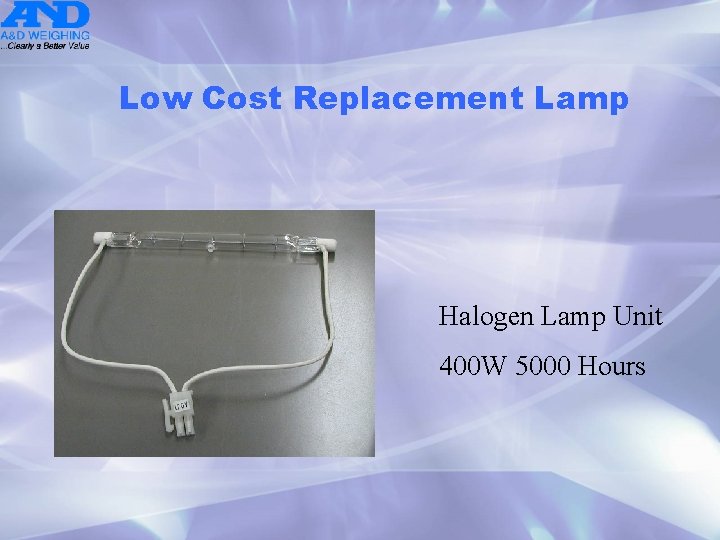 Low Cost Replacement Lamp Halogen Lamp Unit 400 W 5000 Hours 