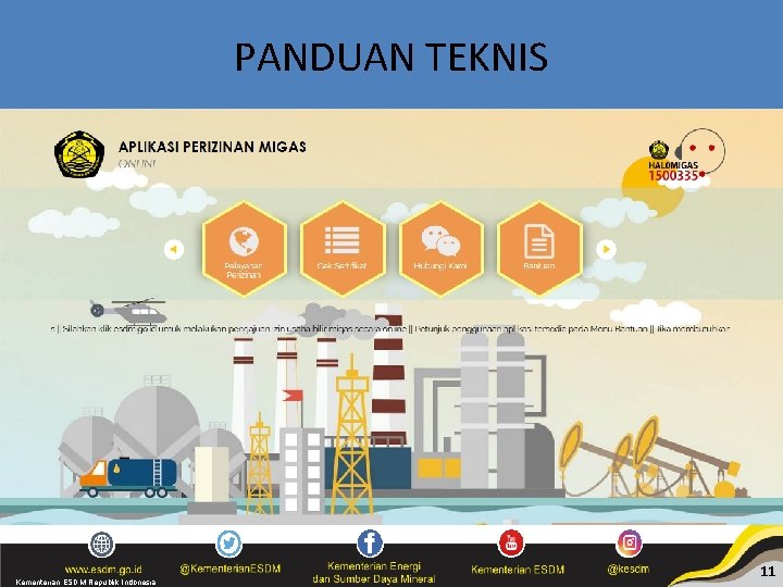 PANDUAN TEKNIS Kementerian ESDM Republik Indonesia 11 