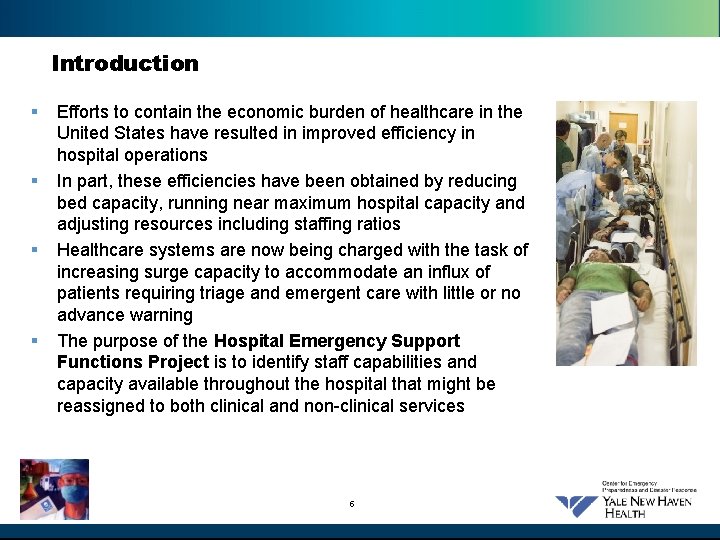 Introduction § § Efforts to contain the economic burden of healthcare in the United