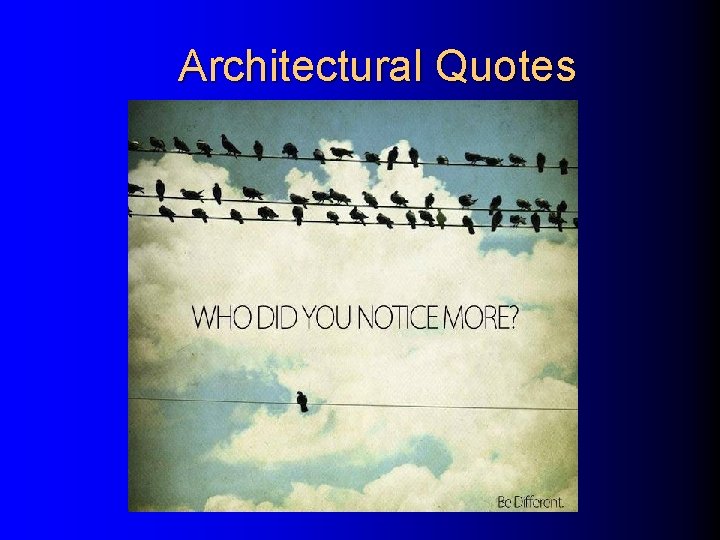 Architectural Quotes 