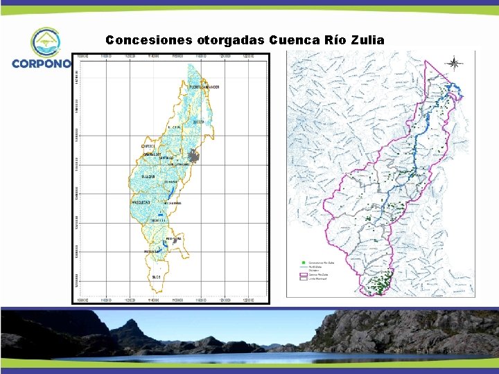 Concesiones otorgadas Cuenca Río Zulia 