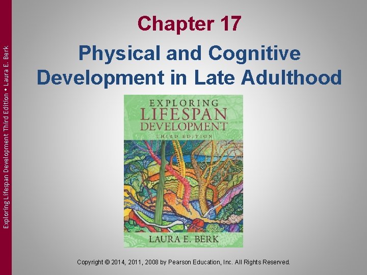 Exploring Lifespan Development Third Edition Laura E. Berk Chapter 17 Physical and Cognitive Development