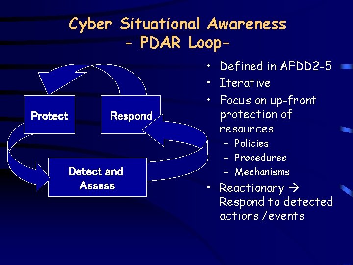 Forensics Fighter Pilots and the OODA Loop The