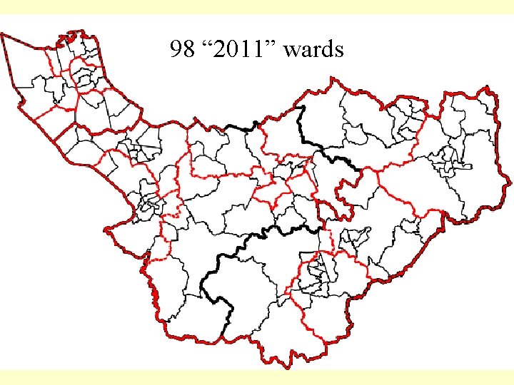 98 “ 2011” wards 