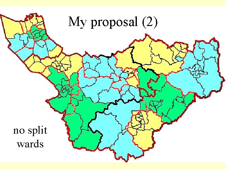 My proposal (2) no split wards 