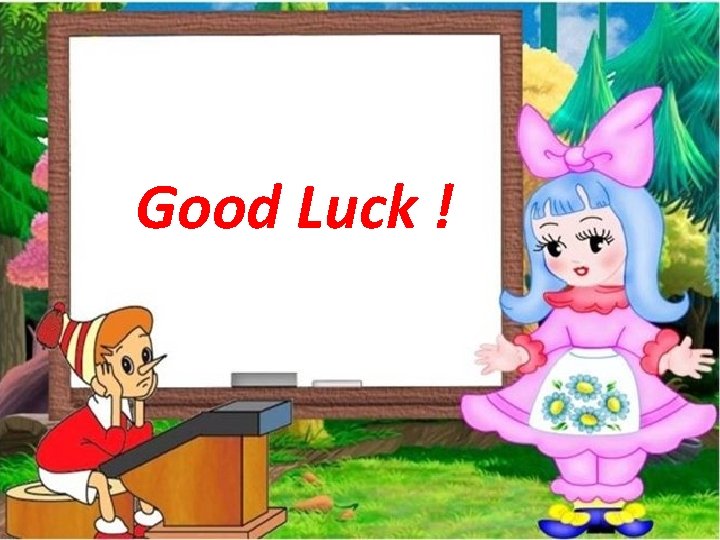 Good Luck ! 