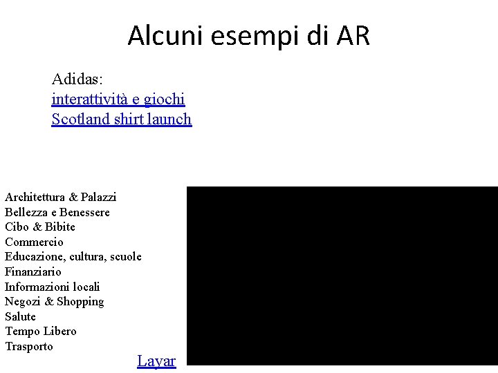 Alcuni esempi di AR Adidas: interattività e giochi Scotland shirt launch Architettura & Palazzi