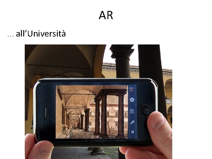AR … all’Università 