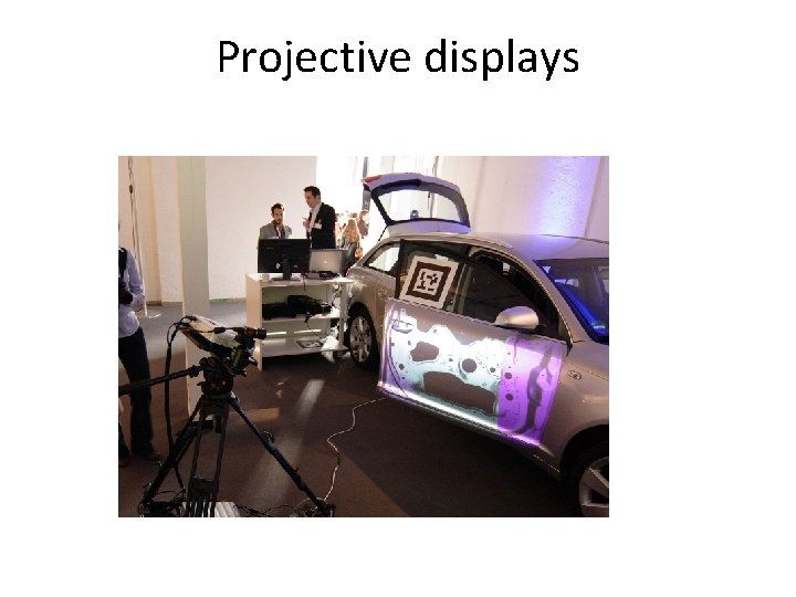 Projective displays 