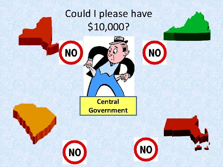 Could I please have $10, 000? Central Government 