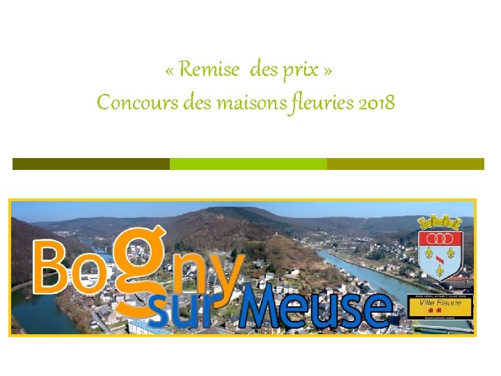  « Remise des prix » Concours des maisons fleuries 2018 