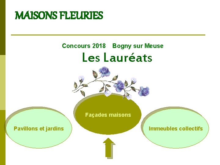 MAISONS FLEURIES Concours 2018 Bogny sur Meuse Les Lauréats Façades maisons Pavillons et jardins