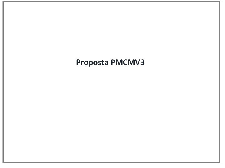 Proposta PMCMV 3 