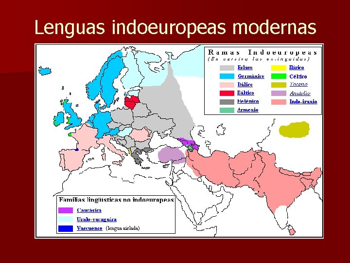 Lenguas indoeuropeas modernas 