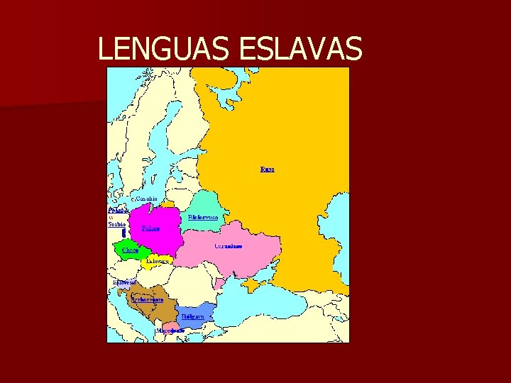 LENGUAS ESLAVAS 