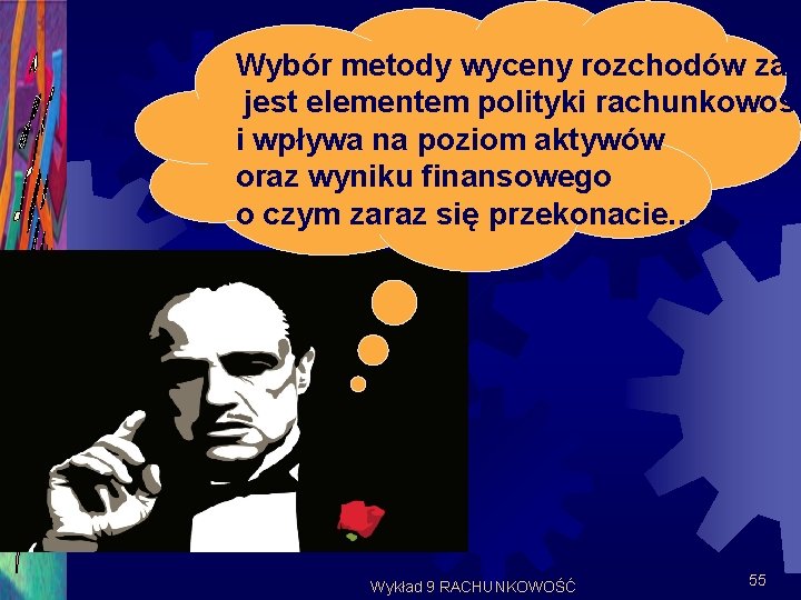 Wybór metody wyceny rozchodów zap jest elementem polityki rachunkowośc i wpływa na poziom aktywów