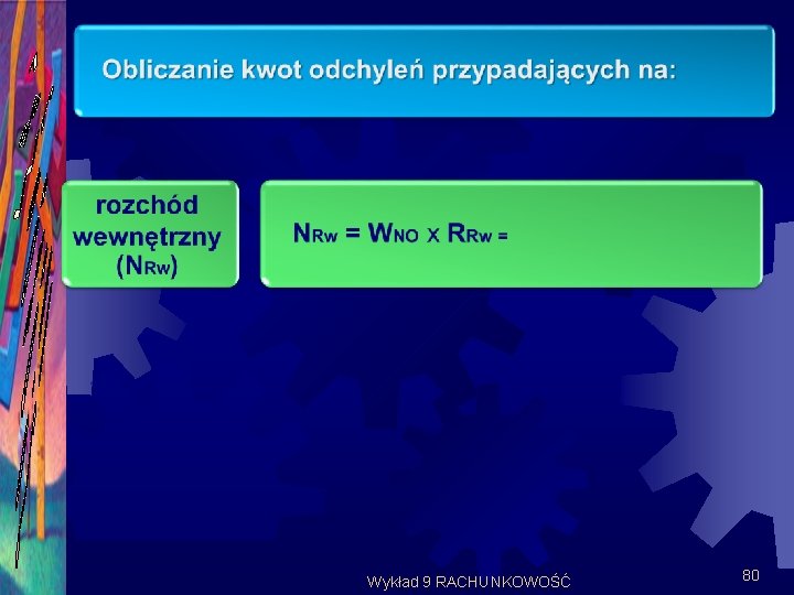 Wykład 9 RACHUNKOWOŚĆ 80 