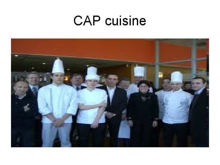 CAP cuisine 