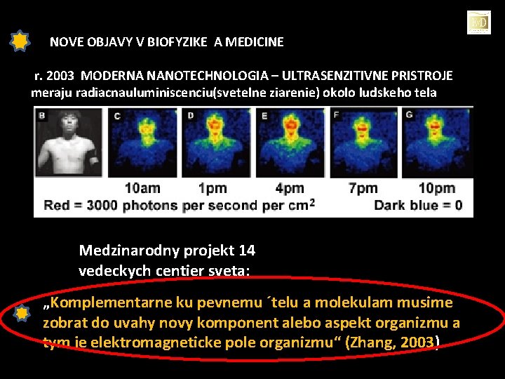 NOVE OBJAVY V BIOFYZIKE A MEDICINE r. 2003 MODERNA NANOTECHNOLOGIA – ULTRASENZITIVNE PRISTROJE meraju