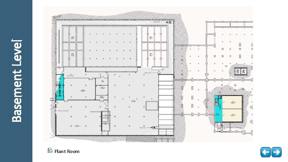 Plant Room Basement Level 
