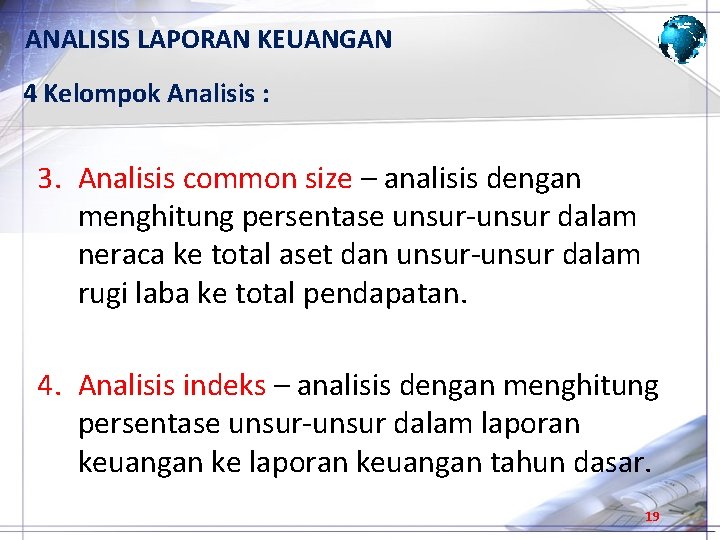 Analisis Pemanfaatan Laporan Keuangan Kemampuan Memahami Laporan Keuangan