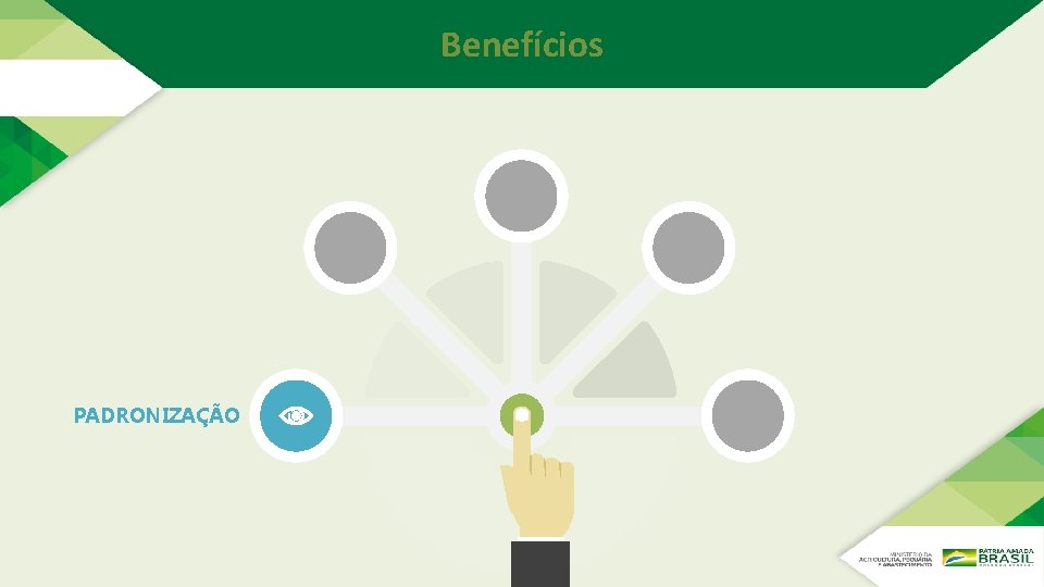 Benefícios PADRONIZAÇÃO Benefícios PADRONIZAÇÃO