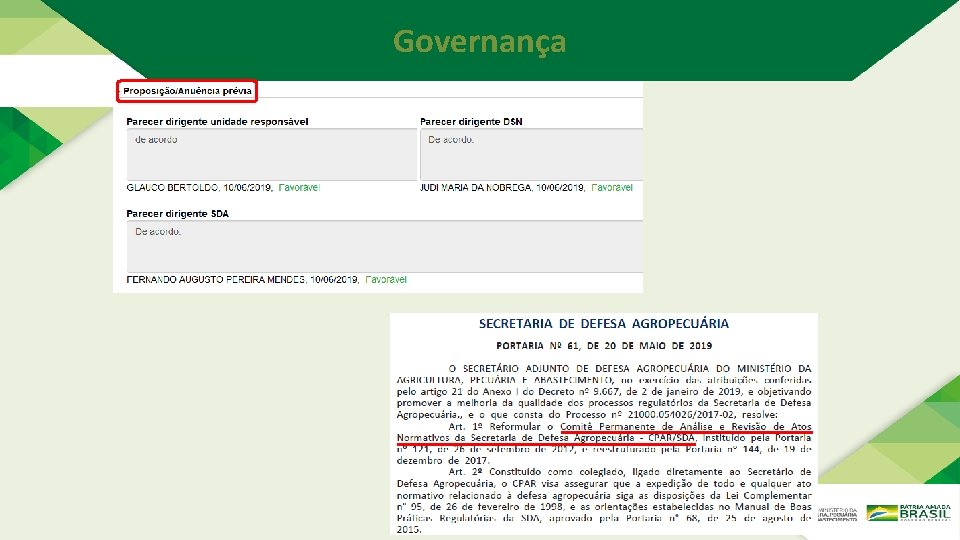 Governança Governança