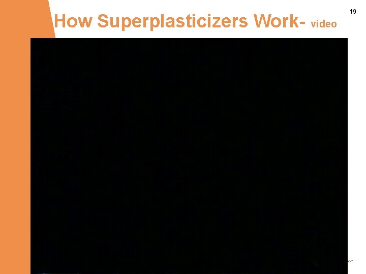 How Superplasticizers Work- video 19 How Superplasticizers Work- video 19