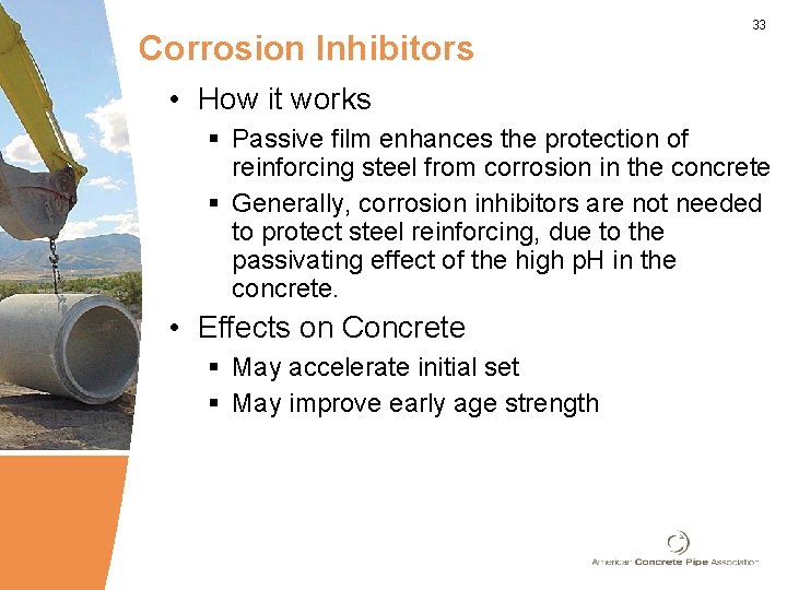 Corrosion Inhibitors 33 • How it works § Passive film enhances the protection of Corrosion Inhibitors 33 • How it works § Passive film enhances the protection of